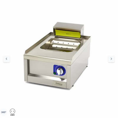  Θερμαντήρας τηγανιτών πατατών εμπορικού βαθμού - Ηλεκτρικός - Μονή μονάδα